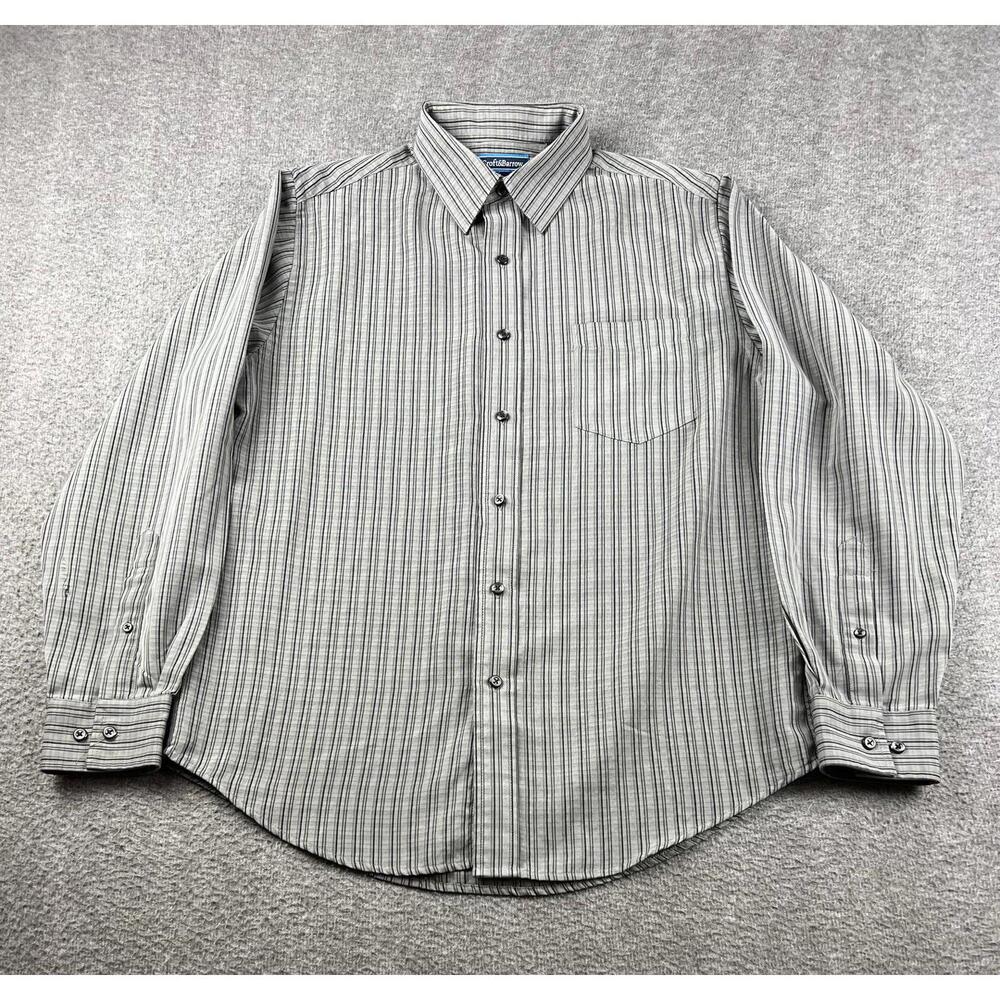 Men's Croft & Barrow Medium Casual‎ Button-Down Shirt